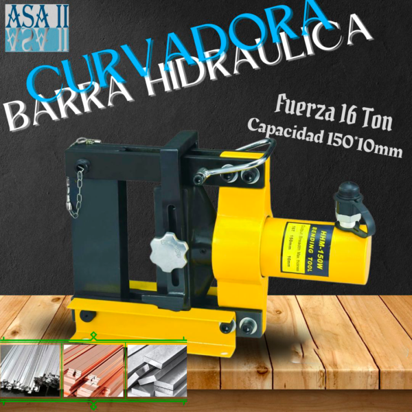 Curvadora hidráulica de barras HHM-150W